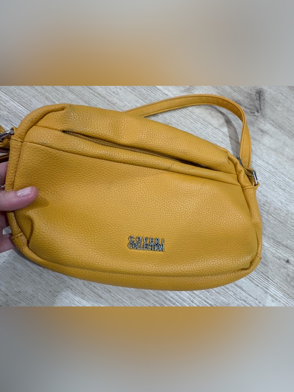 Coveri collection vegan friendly Mustard Yellow Women’s Crossbody Bag